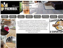 Tablet Screenshot of parquet-chene.eu